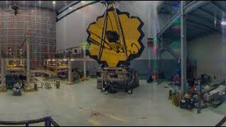 360 Video of NASA's Webb Telescope at NASA's Goddard Space Flight Center