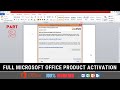 Permanently Activate Microsoft Office | How To Activate Microsoft Word Product Activation Failed