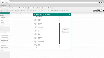 appRules Portal - Toolbox Connectors for Data Integration & Business Rules - Spring 2018