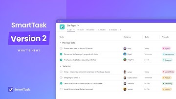 SmartTask Version 2 - What