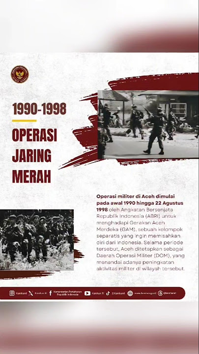 GAM: Operasi Rahasia TNI di Aceh: Awal Perang Melawan GAM! #sejarahindonesia #shorts