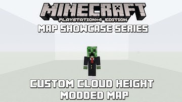 PS3/PS4 Minecraft Map Showcase: Episode 112 Custom Cloud Height w/ Download