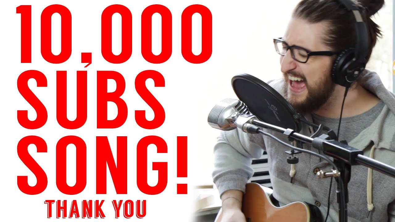 10,000 SUBS strong! Thank you guys!! - The Adam Hoek channel just passed 10,000 subscribers on youtube. I wrote this to thank you guys, my heroes! Thank you!