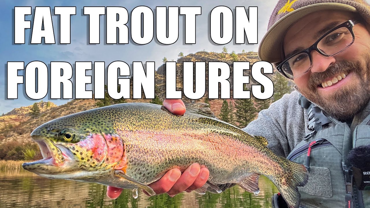 Japanese & Australian Trout Lures for Big American Trout 