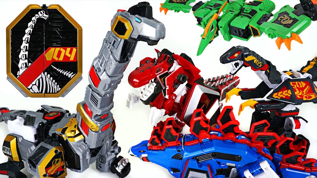GEO MECHA Captain Dino Tyrannotooth 3Mode Transforming Robot Toys Korean Jelly 