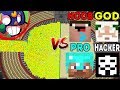 Minecraft Battle: Noob vs PRO vs HACKER vs GOD : BRAWL STARS APOCALYPSE Challenge - Animation