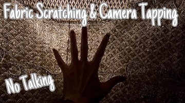 ASMR * Fabric Scratching * Camera Tapping * Fort ⛺️ Vibes * No Talking * ASMRVilla