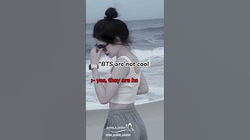 Savage reply to insult for BTS haters #koreangirl #alonexqueen #100k #subscribers #trendingshorts #