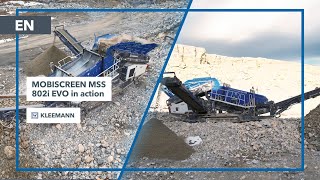 MOBISCREEN MSS 802(i) EVO モデル 1:50 Kleemann Mobiscreen MSS 802i EVO Mobile Screening Plant NZG
