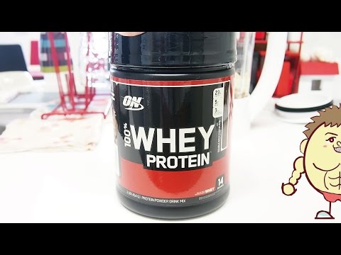 【海外プロテインレビュー#1】水だけで飲める旨さ！Optimum Nutrition 100% Whey Protein Double Rich Chocolate