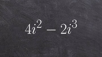 Simplifying a complex expression and putting it in standard form