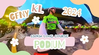 GFNY Kuala Lumpur 2024 - 130km Long Course PODIUM [FULL VIDEO]