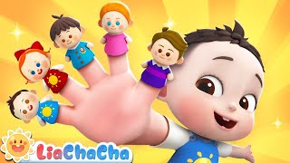 The Finger Family Song | Daddy Finger Song | Baby Finger | LiaChaCha Nursery Rhymes \& Baby Songs