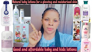 *BEST BABIES/ KIDS BODY LOTIONS FOR A GLOWING,BRIGHTENING AND MOISTURIZED SKIN*BABY LOTIONS#babies