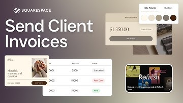 Send Invoices and Receive Payments directly from your Squarespace Website (Refresh 2024)