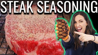 Simple and Delicious STEAK  SEASONING! Ribeyes on the Kettle | How To