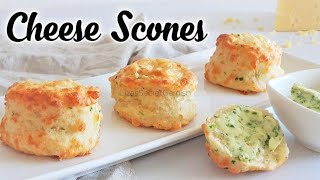 : Fluffy Cheese Scones Recipe      #scones