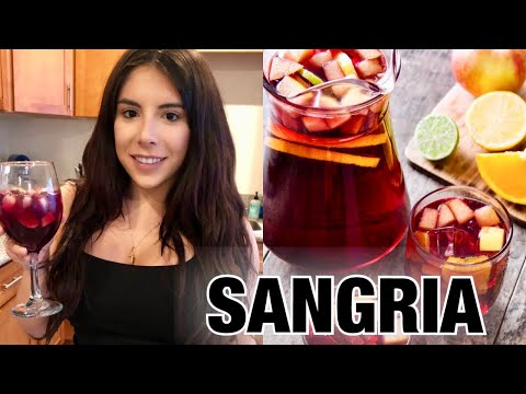 Learn how to make Sangria at home and add that spark to your party with this homemade cocktail. Sang. 