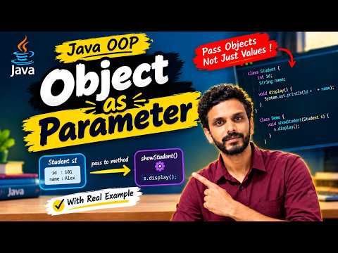 Lecture 6 : Object as parameter | Vijesh K
