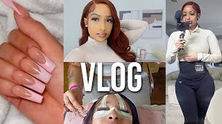 MAINTENANCE VLOG: Hair, Lashes, Nails, Workout, PR Unboxing &amp; More!