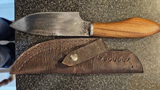 CUCHILLO ARTESANAL PRUEBAS