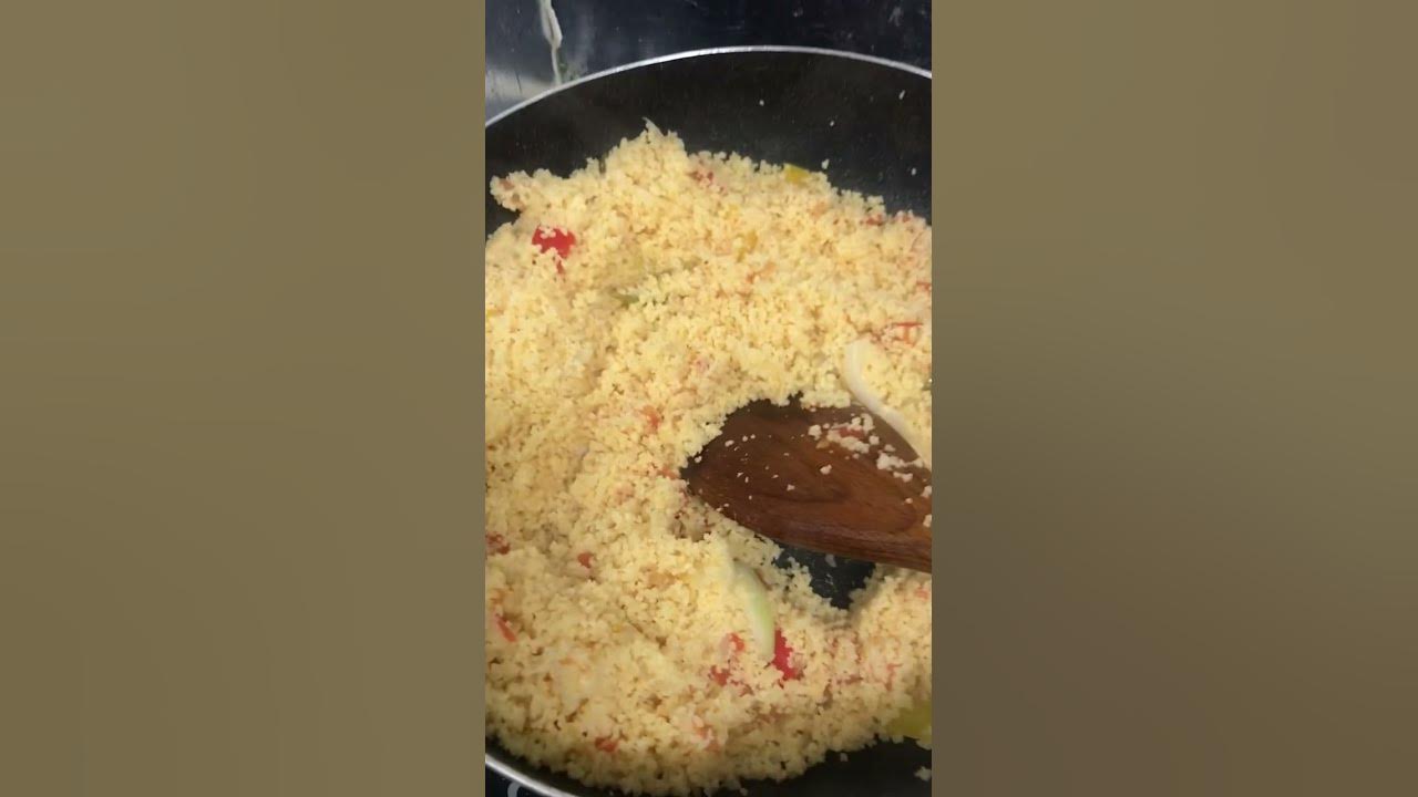 How to cook couscous at home attiéké YouTube