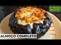 Almoço ou Jantar Fácil: Abóbora Recheada com Carne Moída Cremosa