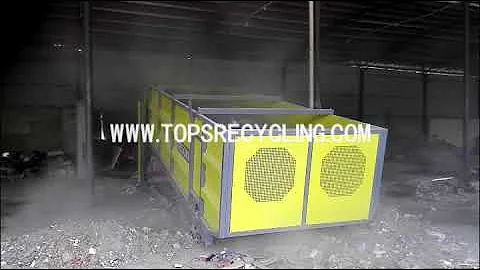 High Efficiency Ballistic Separator for Garbage Separating and Recycling Plant