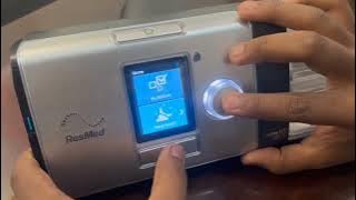 Resmed Lumis 100 vpap st Bipap | How to use Resmed Bipap Lumis 100 VPAP ST