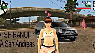 GTA San Adreas new mod _ Playing as a Girl-Mai Shiranui💪🏻 / iphone14 review