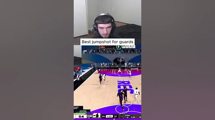Best jumpshot for guards under 6'5 #shorts #shortsfeed #2k #2k25 #2kjumshot #bestjumpshot