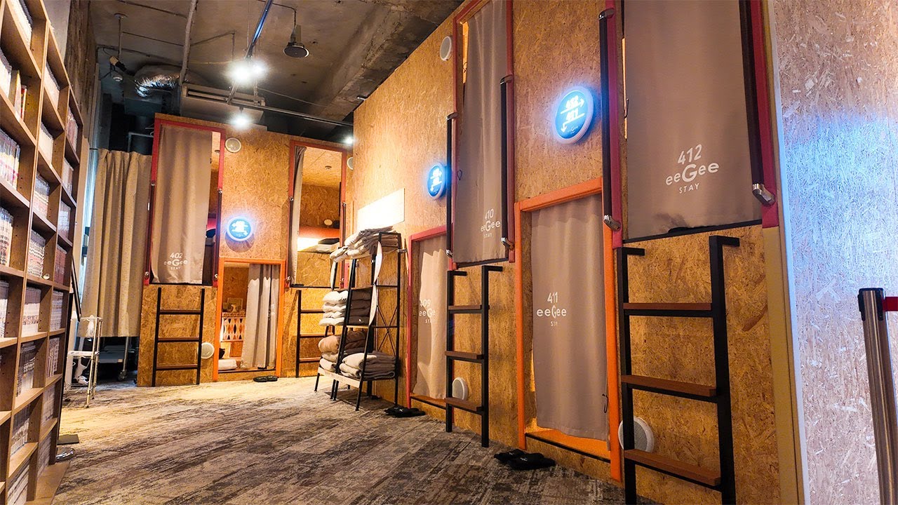 Уютный и спокойный капсульный отель в Токио 🌲 | eeGee STAY Kamata | Аэропорт Ханэда