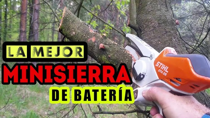 Mini Motosierra Stihl GTA 26: review y opiniones (2024)