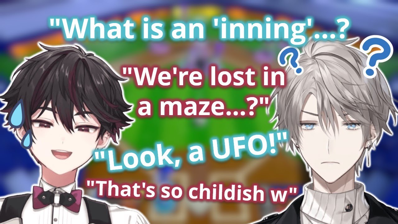 【ENG SUB】When Both Of You Don't Know How The Game Works【Kaida Haru 甲斐田晴 / Sakayori Soma 酒寄颯馬】