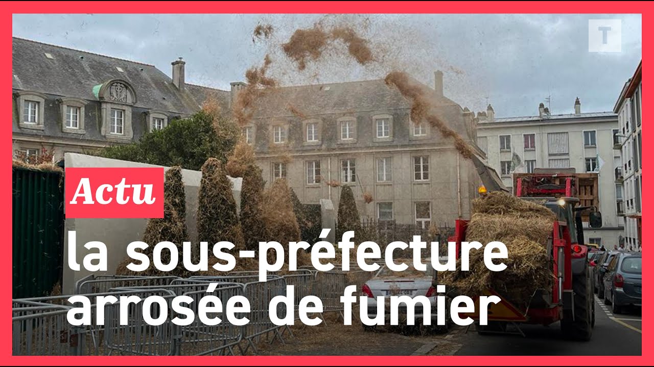 Manifestations d’agriculteurs en Bretagne : plusieurs actions coup de poing dans la région