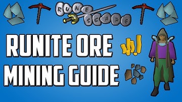 Old School RuneScape In-depth Runite Ore Mining Guide