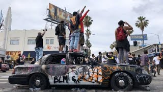 Rabování a nepokoje v druhém největším americkém městě - situace v Los Angeles DTLA