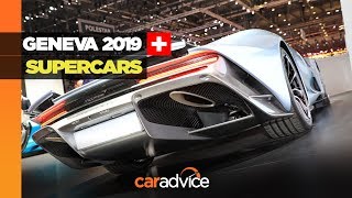 Supercars of Geneva 2019: Three minutes of dream machines