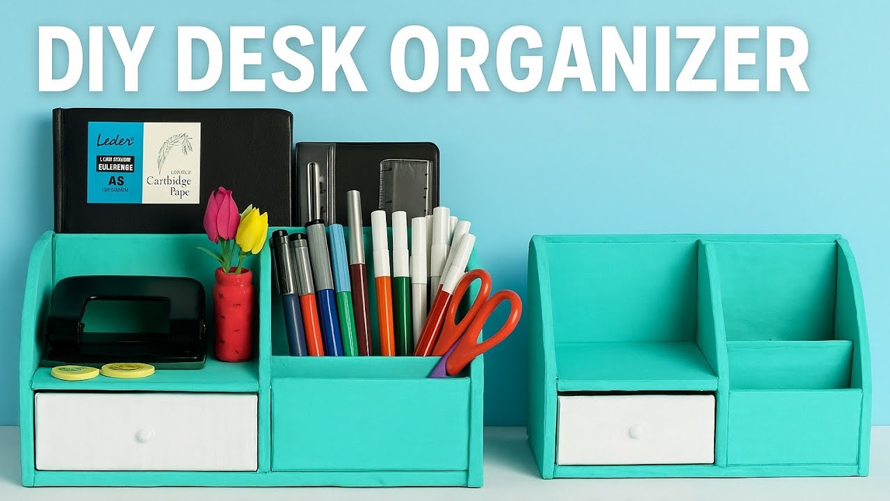 DIY Multi-Purpose Craft Organizer | Full Tutorial | Best Storage for Art & Craft Supplies