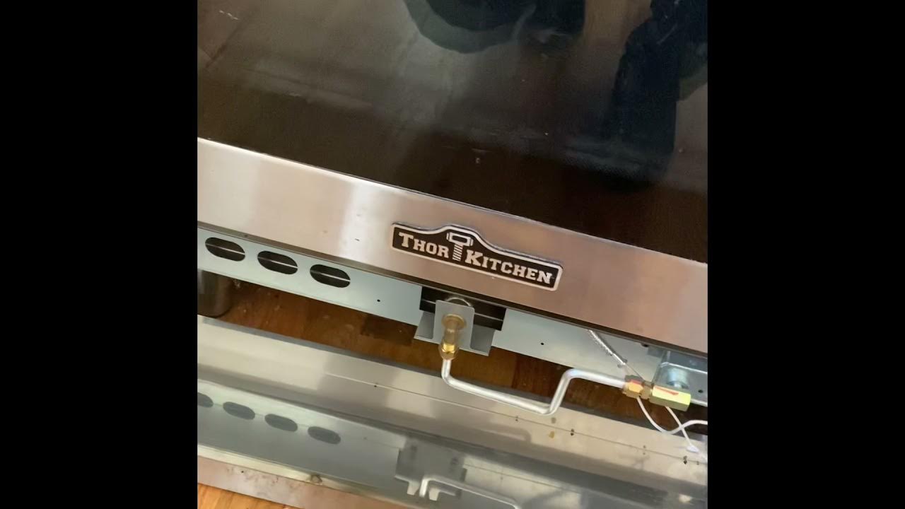 Thor range oven not baking. YouTube