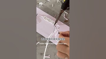 Melic -  How to connect wires in channel letter sign