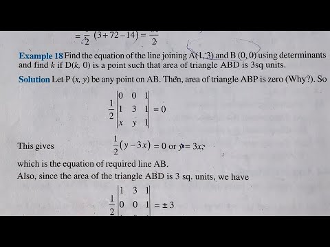 EX 4.3 EXAMPLE 17 & 18 SOLUTIONS OF DETERMINANTS NCERT CHAPTER 4 FOR CLASS 12 TH