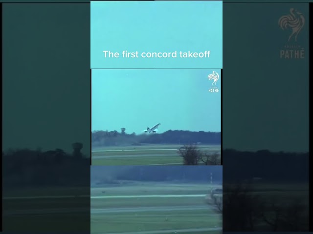The First Concord Takeoff Vs Last class=