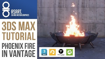 3Ds Max - VANTAGE Tutorial | "How to render Phoenix FIRE simulations in Chaos VANTAGE"
