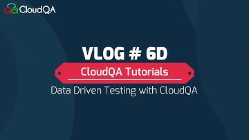 Data driven test automation with CloudQA - Use multiple data sets to speed up testing