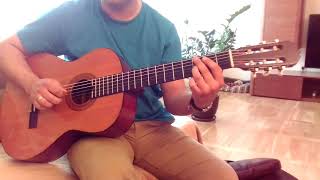 Video thumbnail of "Milosc w Zakopanem - melodia gitara"