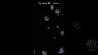 3 Rules Create Life-like Flocking | Boids Simulation #shorts Profile