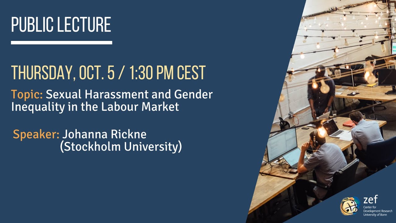 Sexual Harassment and Gender Inequality in the Labour Market - YouTube