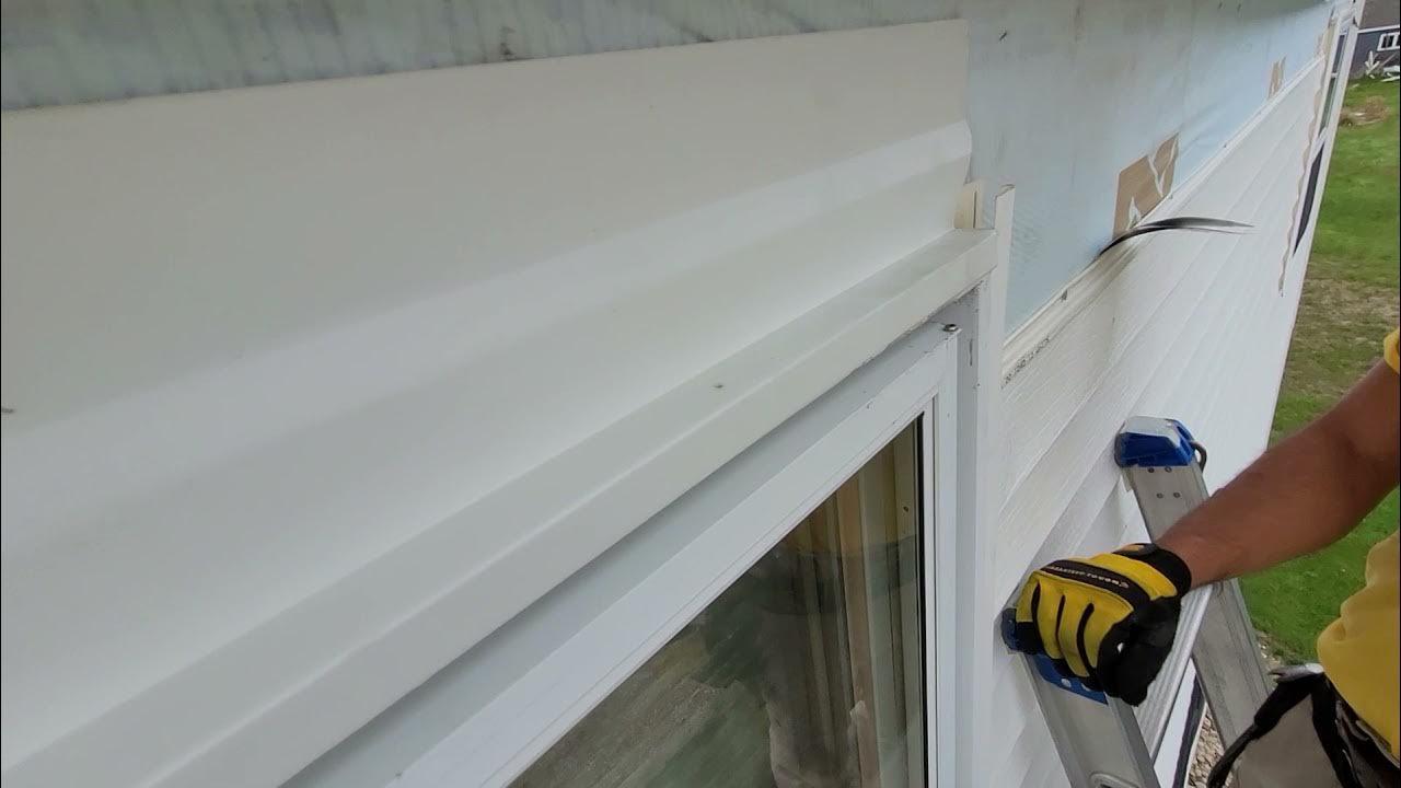 Water is dripping from my window. A drip cap should fix this issue