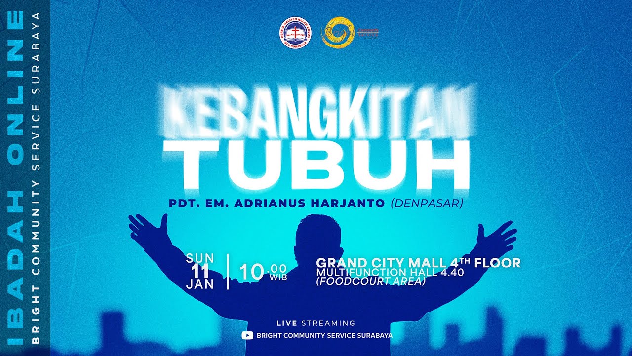 Ibadah Online Bright Community Service Surabaya 11 Januari 2026